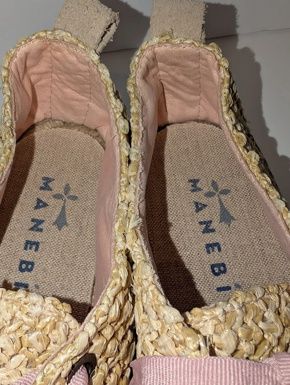 Women's Manebi Yucatan Sneaker Espadrilles, Size 42EU (11.5 US), tan
